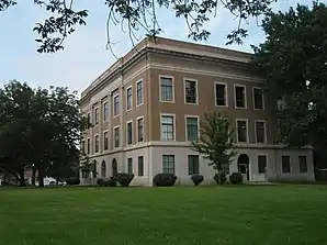 Osage County Courthouse, gelistet im NRHP