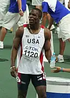 Vizeweltmeister LaShawn Merritt – auch für ihn gab es am Schlusstag noch Staffelgold