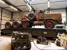 M911 C-HET auf einer M48A2 Brücke