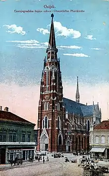 Osijek, St. Peter und Paul (Oberstädter Pfarrkirche)