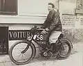 Osmont auf FN 300cc (1904 Paris-Bordeaux-Paris)