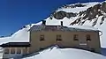Das Ospiz des Albulapass, im Hintergrund der Igl Compass