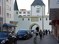 Von der Kaiserstraße aus gesehen