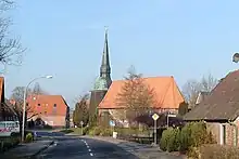Die Kirche von Osterbruch