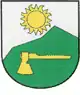 Wappen von Ostrý Grúň