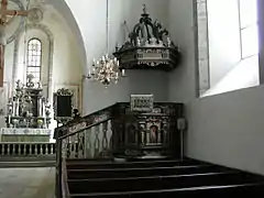 Kanzel aus dem 18. Jahrhundert