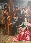 Das Treffen von Christus und St. Veronica, Otto van Veen