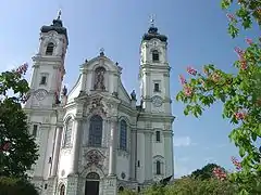 Fassade der Klosterkirche Ottobeuren