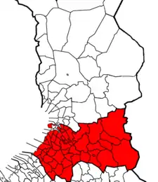 Wahlkreis Südoulu