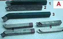 Drehmeißel aus HSS oder Hartmetall