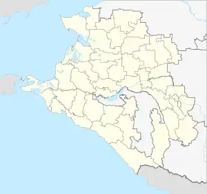 Karte: Region Krasnodar