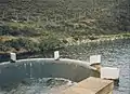 Abfluss aus dem Torduff Reservoir