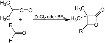 Oxetan-2-on-Synthese