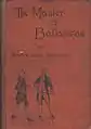 Einband der Erstausgabe von The Master of Ballantrae bei Cassell, London 1889
