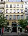 Eingang an der Rue Montmartre.