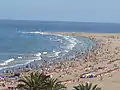 Sandstrand zwischen Playa del Inglés und Maspalomas