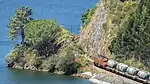 Bahntrasse am Douroufer