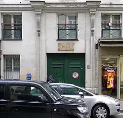 Eingang zu Nr. 32bis und 34