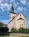 Südwest-Ansicht der Kirche