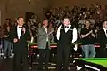 Der Sieger Shaun Murphy bei der Preisverleihung