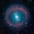 Infrarotaufnahme des Spitzer-Weltraumteleskops