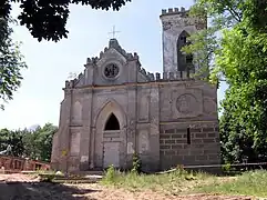 Die Schlosskirche von Gostynin im Umbau (2005)