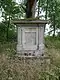 Alter Grabstein in Lepno