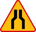 A-12aVerengte Fahrbahn