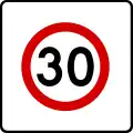 B-43Beginn einer Tempo-30-Zone