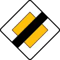 D-2Ende der Vorfahrtstraße