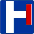 D-4bSackgasse auf der rechten Seite