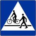 D-6bÜberweg für Fußgänger und Fahrräder