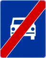 D-8Ende der Kraftfahrstraße