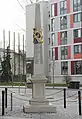 Nachbildung an der Ecke Freiberger Straße/Herta-Lindner-Straße