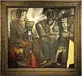 Bauernfamilie mit Katze (1928)