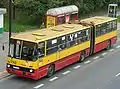 Ein Expressbus der Linie 520 in Warschau, 2007
