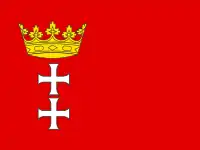 Flagge von Danzig
