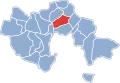 Lage von Wielogłowy in der Gemeinde Chełmiec