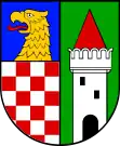 Wappen der Gmina Zagrodno