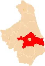 Lage des Powiat