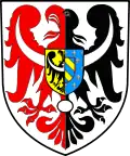 Wappen des Powiat Kamiennogórski