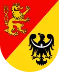 Wappen des Powiat Lwówecki