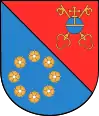 Wappen des Powiat Ostrowski