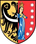 Wappen des Powiat Polkowicki