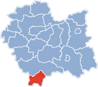 Lage in Kleinpolen