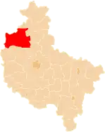 Karte des Powiat Czarnkowsko-trzcianecki