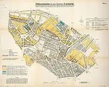 Bebauungsplan 1904 EimsbüttelBezirk Eimsbüttel