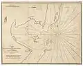 Übersichtskarte von 1810 der Gewässer um die Ilha de Moçambique