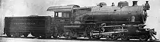 Seitenansicht der PRR E6 1067