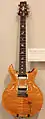 Geriegelte Decke einer Gitarre von Paul Reed Smith (PRS) Modell: „Carlos Santana“